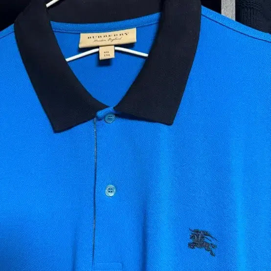 [BUNJANG] Burberry Blue Polo T-Shirt / 버버리 블루 폴로티셔츠