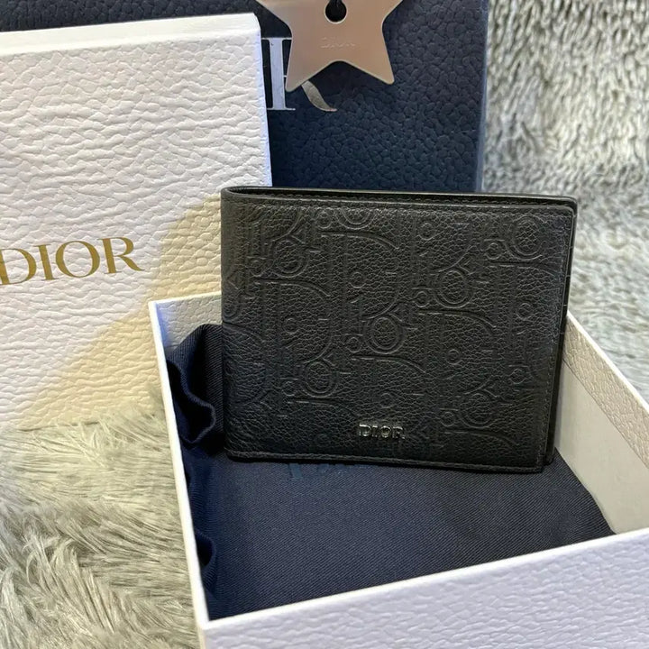 [BUNJANG] Dior Oblique Gravity Wallet Black OS / [OS,풀구성품] 디올 오블리크 그래비티 반지갑 블랙