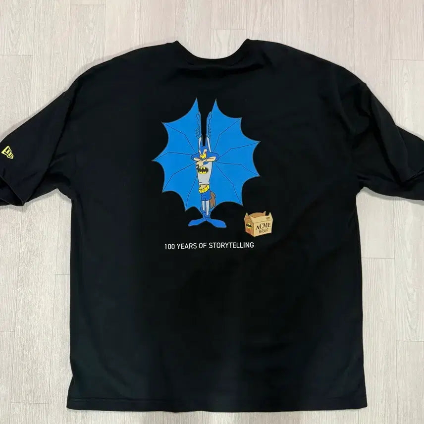 [BUNJANG] New Era Warner Bros. 100th Anniversary Batman T-Shirt Black XL / [XL] 뉴에라 워너브라더스 100주년 배트맨 티셔츠 블랙