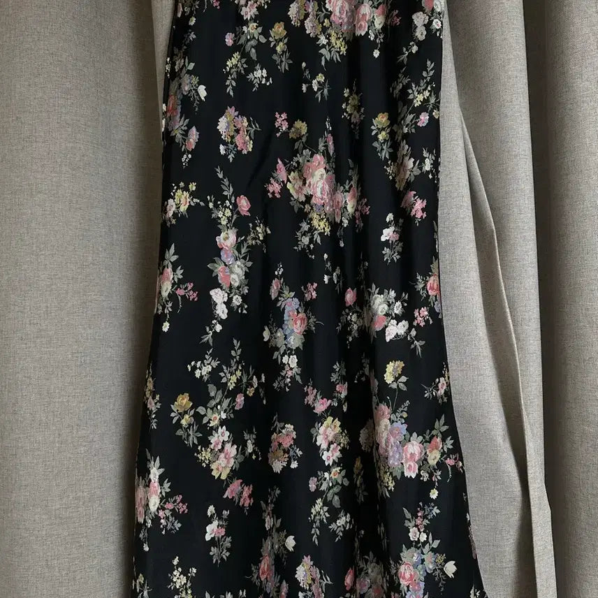 [BUNJANG] Edit K Flower Long Skirt / 에디트케이 플라워 롱스커트 (새상품)
