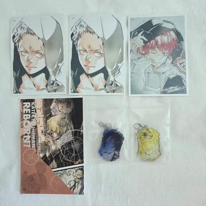 [BUNJANG] Reborn! Original Art Exhibition Goods Set / 가히리 가정교사 히트맨 리본 원화전 굿즈 세트 판매