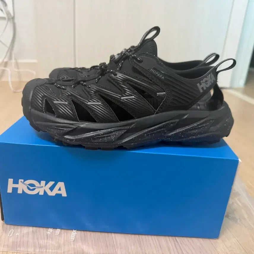 [BUNJANG] Hoka Hopara Black Castle Rock 250 / 호카 호파라1 블랙 캐슬락 250