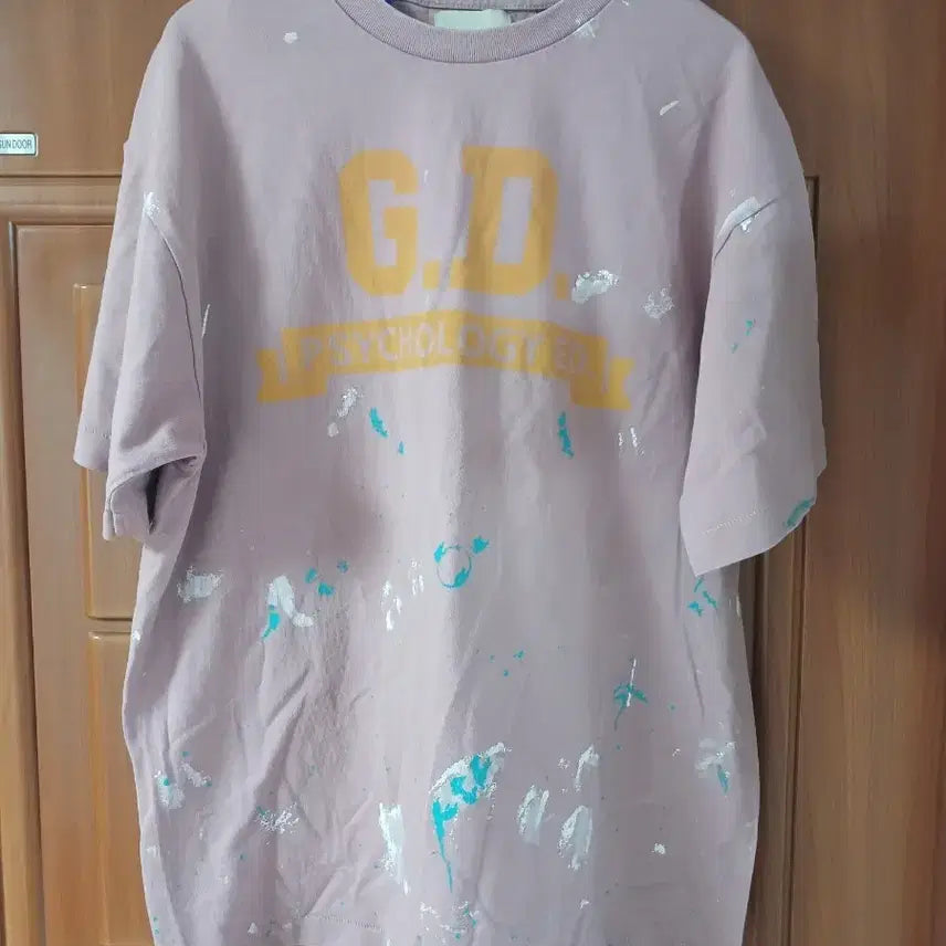 [BUNJANG] Gallery Dept. GD Painting Short Sleeve T-Shirt / 갤러리디파트먼트gd 페인팅 반팔