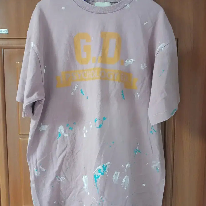 [BUNJANG] Gallery Dept. GD Painting Short Sleeve T-Shirt / 갤러리디파트먼트gd 페인팅 반팔