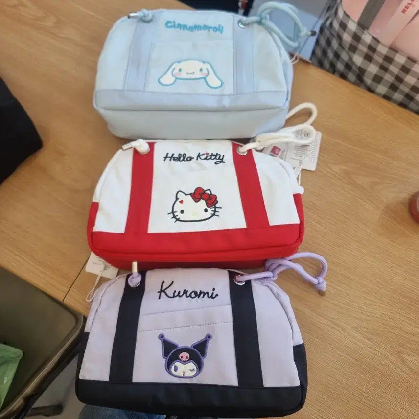 [BUNJANG] Sanrio Cinnamoroll/Hello Kitty/Kuromi Boston Bag / 산리오 시나모롤/헬로키티/쿠로미 보스턴백