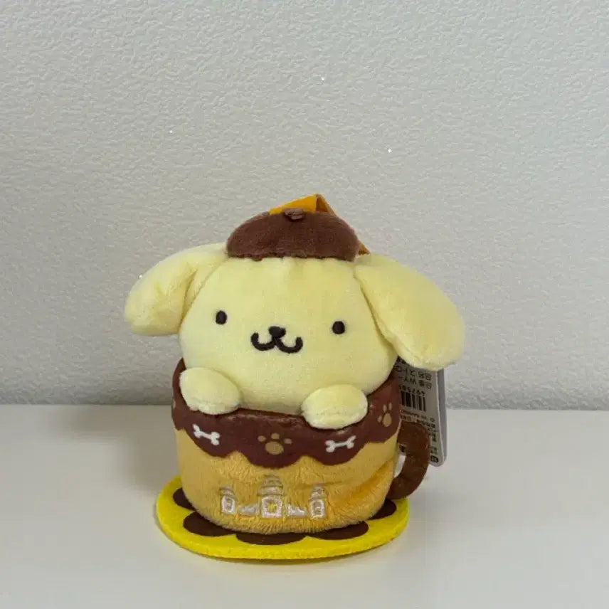 [BUNJANG] Harmony Land Limited Pompompurin Pompu Mascot Keychain / 가격고정)하모니랜드 한정 폼폼푸린 폼푸 마스코트 키링