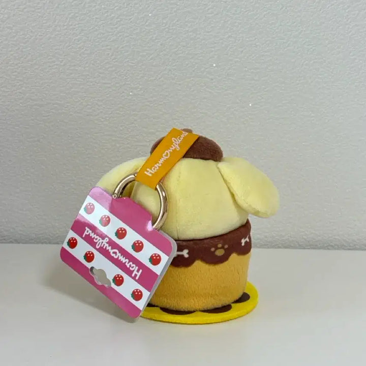 [BUNJANG] Harmony Land Limited Pompompurin Pompu Mascot Keychain / 가격고정)하모니랜드 한정 폼폼푸린 폼푸 마스코트 키링