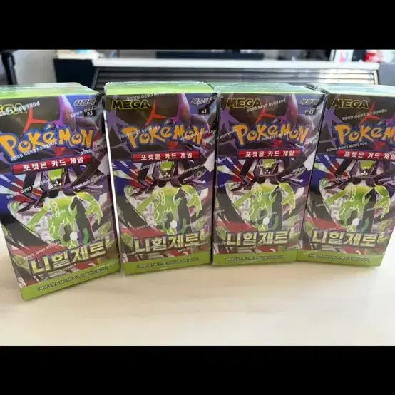 [BUNJANG] Pokemon Card Nihilego 4 Boxes New / 포켓몬카드 니힐제로 4박스 새상품
