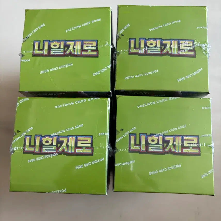 [BUNJANG] Pokemon Card Nihilego 4 Boxes New / 포켓몬카드 니힐제로 4박스 새상품