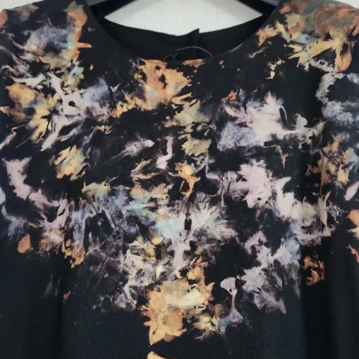 [BUNJANG] Natural Dyed Black Linen Dress Size 77 / 새것)블랙 린넨 염색원피스 77