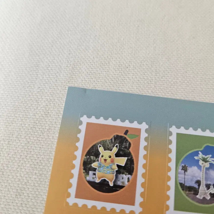 [BUNJANG] Jeju Pokemon Mail Sticker Bundle Set / 제주 포켓몬스터 우편 스티커