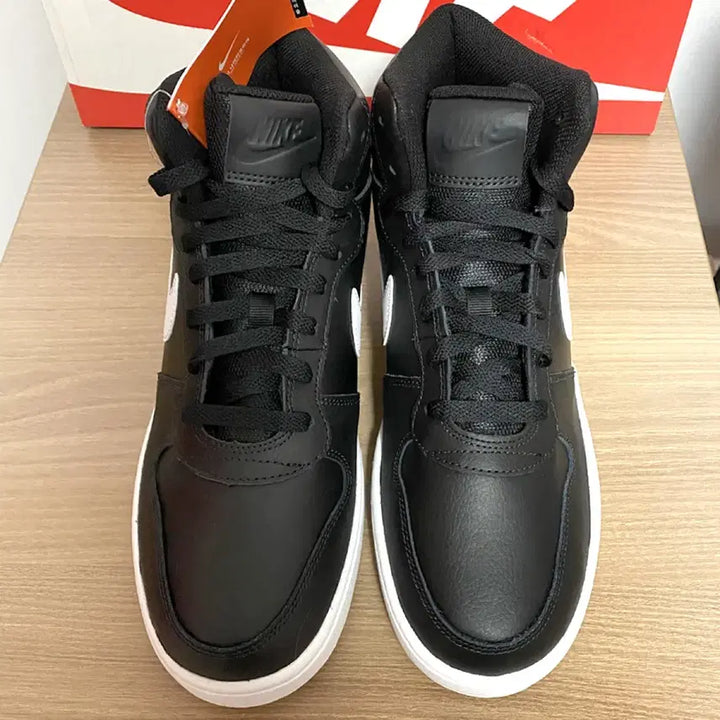 [BUNJANG] Nike Ebernon Mid Black Sneakers 270mm / (새제품) 나이키 270mm 에버논 미드 블랙 스니커즈 운동화 매장정품