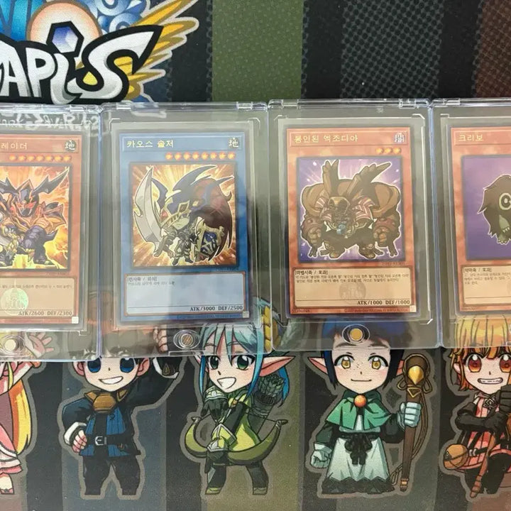 [BUNJANG] Yu-Gi-Oh! The Hyundai Pop-up Store B Pack SD Card 4-Type Set Bundle / 유희왕 더현대팝업스토어 B팩 SD 카드 4종세트 일괄 판매