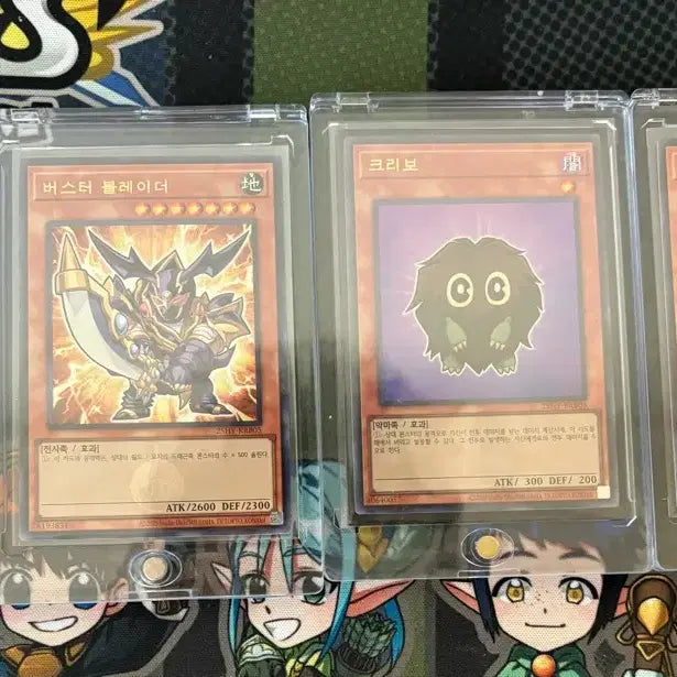 [BUNJANG] Yu-Gi-Oh! The Hyundai Pop-up Store B Pack SD Card 4-Type Set Bundle / 유희왕 더현대팝업스토어 B팩 SD 카드 4종세트 일괄 판매