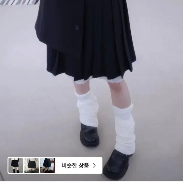 [BUNJANG] Mioang Mike Layered Pleats Midi Skirt Black M / 묘랑 미케 레이어드 플리츠 미디 스커트