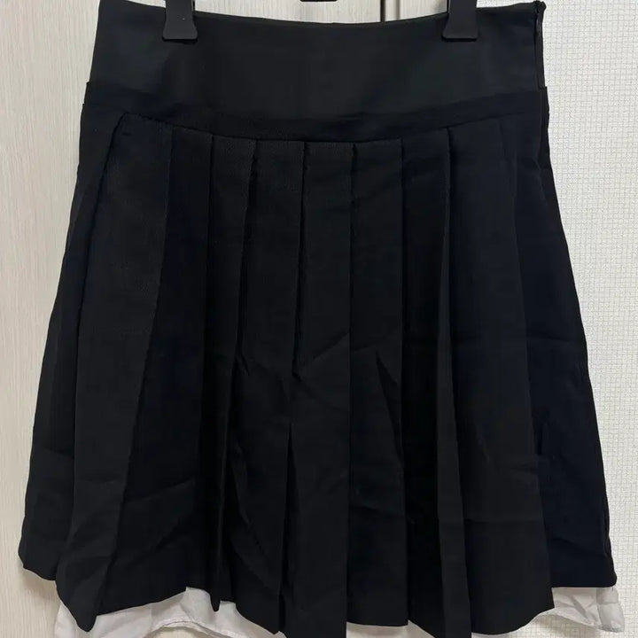 [BUNJANG] Mioang Mike Layered Pleats Midi Skirt Black M / 묘랑 미케 레이어드 플리츠 미디 스커트
