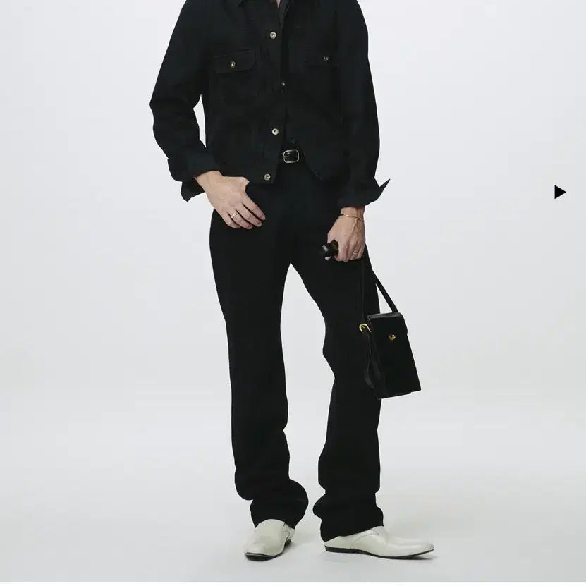 [BUNJANG] Tonywack Black Slim Straight Denim Pants 32 / 26ss 토니웩 블랙 슬림 스트레이트 데님팬츠 바지 32