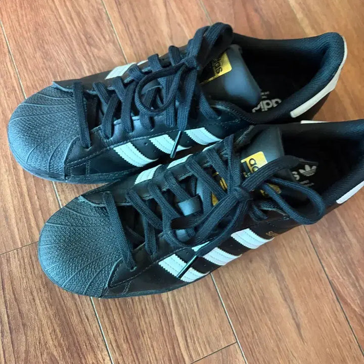 [BUNJANG] Adidas Superstar Black / 아디다스 슈퍼스타 블랙