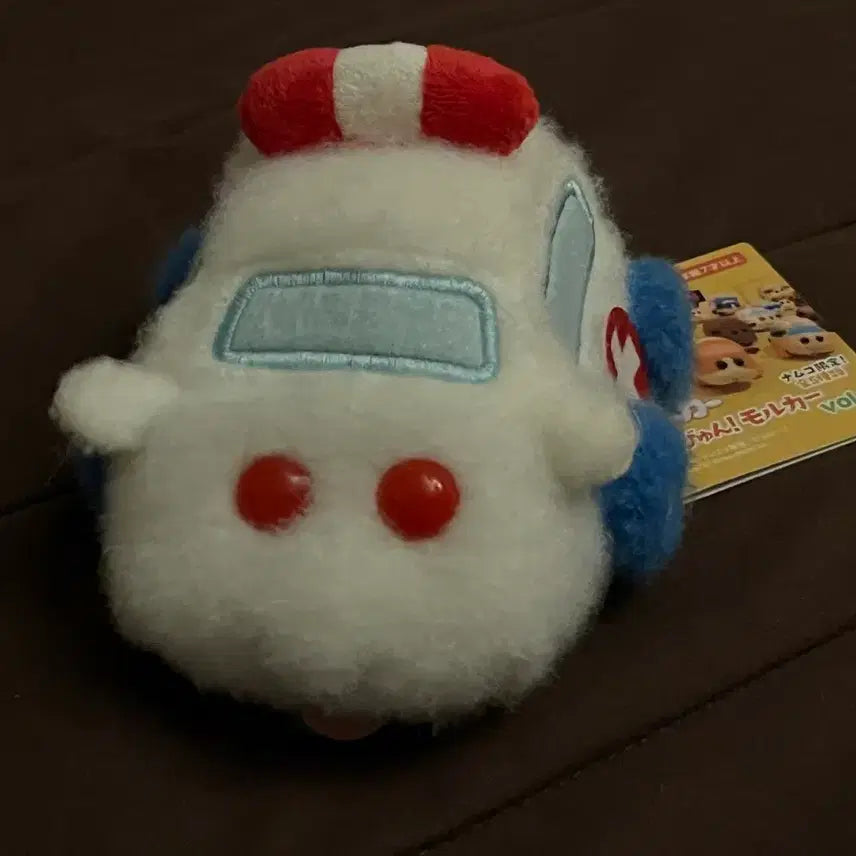 [BUNJANG] MOLUCA Ambulance Plush Doll / 모루카 풀백카 구급이 구급차 응급 뿌이뿌이 모루카 고전 빈티지 누이 인형