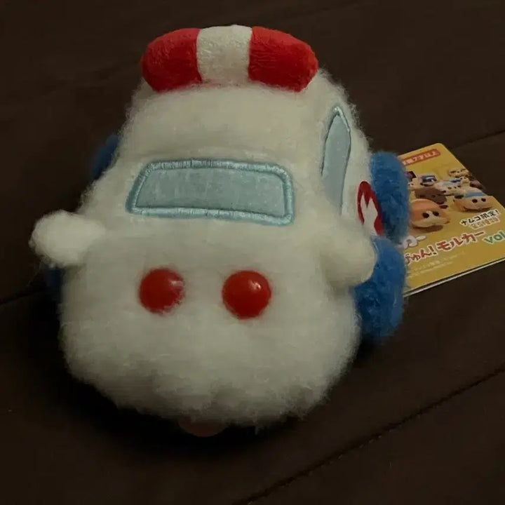 [BUNJANG] MOLUCA Ambulance Plush Doll / 모루카 풀백카 구급이 구급차 응급 뿌이뿌이 모루카 고전 빈티지 누이 인형