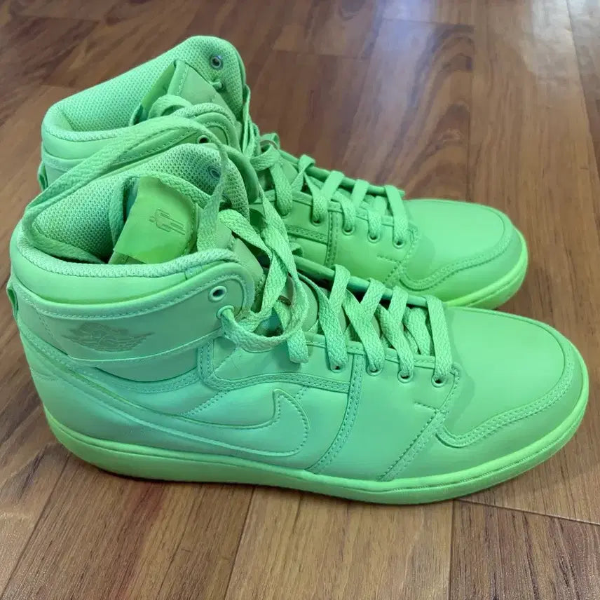 [BUNJANG] Nike x Billie Eilish KO SP Lime Green / 나이키 x 빌리 아일리쉬 KO SP 라임 그린