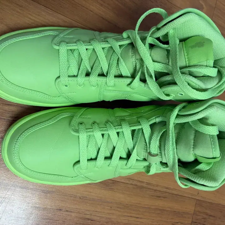 [BUNJANG] Nike x Billie Eilish KO SP Lime Green / 나이키 x 빌리 아일리쉬 KO SP 라임 그린