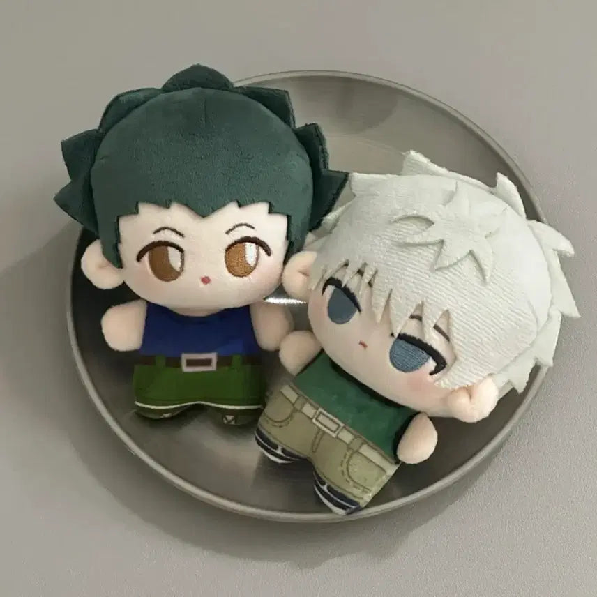 [BUNJANG] Hunter x Hunter Gon &amp; Killua Plush Dolls (Limited Quantity) / <한정수량>헌터헌터 비공굿 곤 키르아 인형 누이