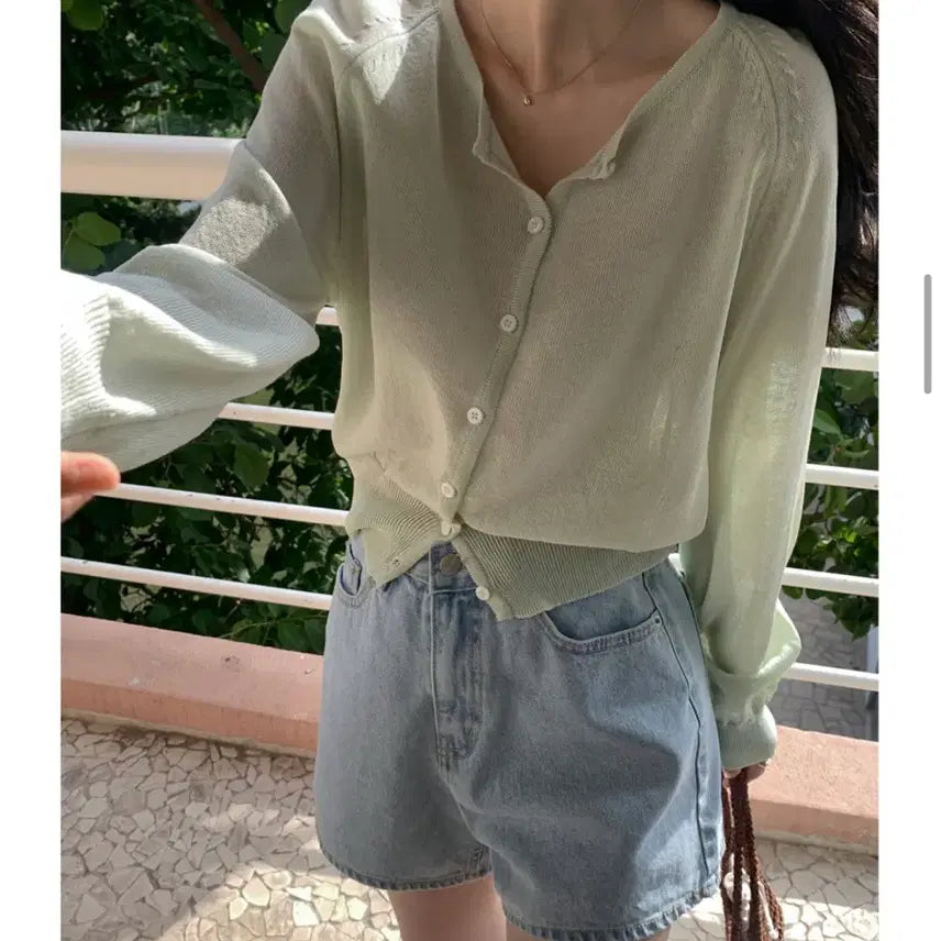 [BUNJANG] Monf. Summer Cardigan / 모너프 여름 가디건