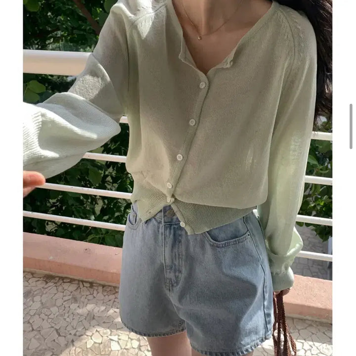 [BUNJANG] Monf. Summer Cardigan / 모너프 여름 가디건