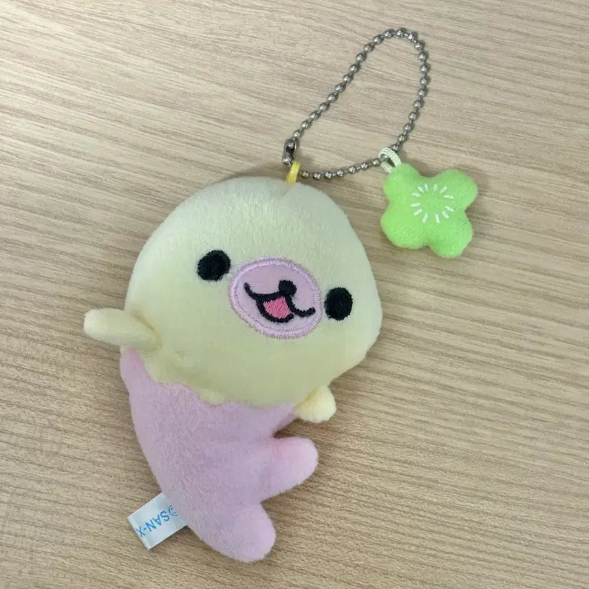 [BUNJANG] Rare Mamegoma Pink Mirror Keyring / !!반짝할인  상태최상) 희귀 핑크 마메고마 거울 키링