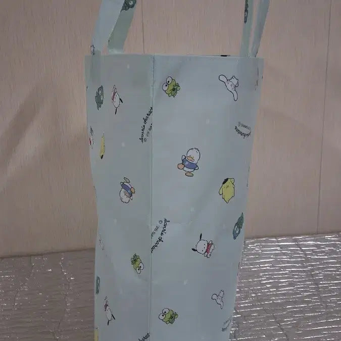 [BUNJANG] Sanrio Characters Daily Tote Bag Mint / 산리오 캐릭터 데일리 토트백 민트