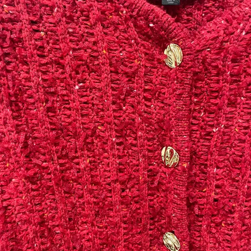 [BUNJANG] Zara Cropped Tweed Jacket - Size S / 자라 크롭 트위드 자켓 S