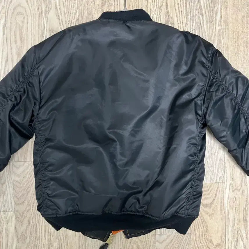 [BUNJANG] Black MA-1 Flight Jumper / 블랙 MA-1 항공 점퍼