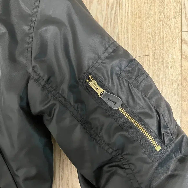 [BUNJANG] Black MA-1 Flight Jumper / 블랙 MA-1 항공 점퍼