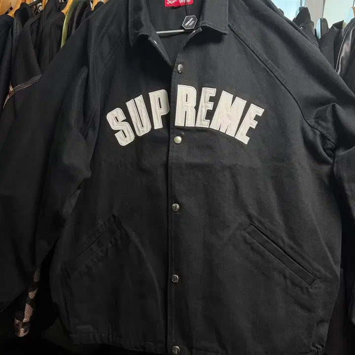[BUNJANG] Supreme Arc Denim Coach Jacket XL / (새상품) 슈프림 아크데님 코치자켓 XL