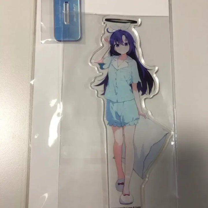 [BUNJANG] Blue Archive Yostar Official Acrylic Stand Yuuka (Pajamas) Sealed / 블루아카이브 요스타 공식 아크릴 스탠드 유우카(파자마) 미개봉