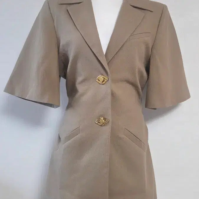 [BUNJANG] GANNI Short-Sleeve Jacket / GANNI 반팔 자켓 55