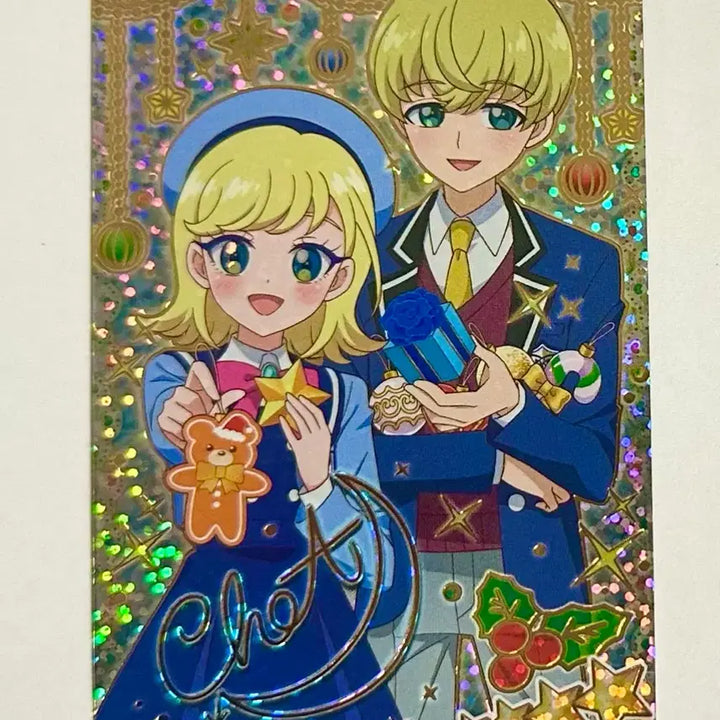 [BUNJANG] CRAVITY Choa Signed 5th Edition Christmas White Photocard / 아이프리 초아 사인 5탄 크리스마스 화이트