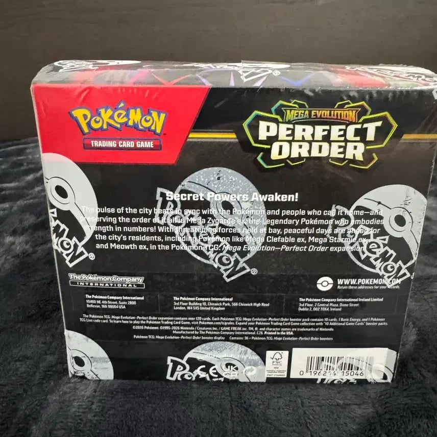 [BUNJANG] Pokemon TCG Nihilego Special Set North American Version Perfect Order Display Box / 포켓몬카드 니힐제로 북미판 퍼펙트 오더 디스플레이 박스