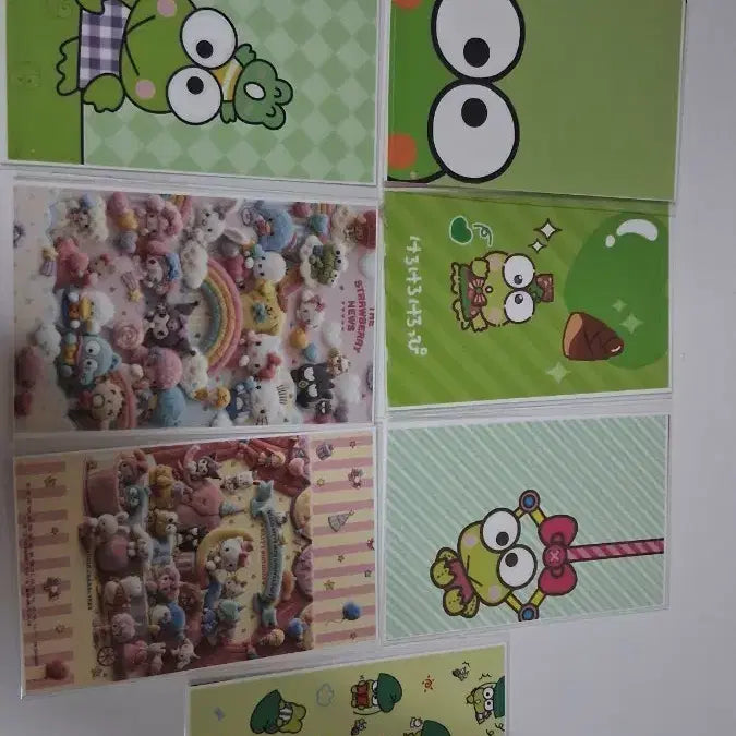 [BUNJANG] Keroppi Card Sticker (Small Chip) / 케로피 카드스티커(칩 작은용)