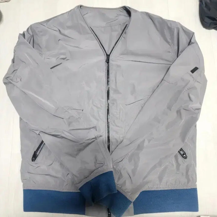 [BUNJANG] Solid Homme Neckline-less Jacket Size 50 / 솔리드옴므 50 사이즈 넥라인리스 자켓