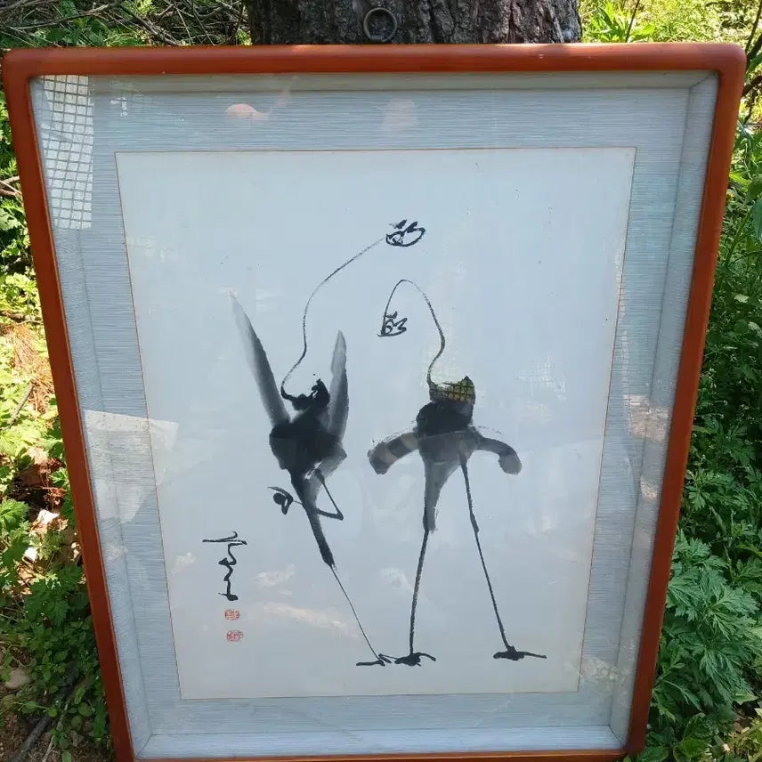 [BUNJANG] Monk Jung Kwang Painting / 중광 스님 그림