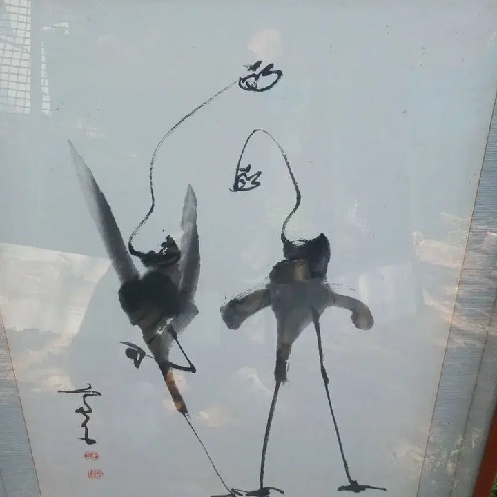 [BUNJANG] Monk Jung Kwang Painting / 중광 스님 그림