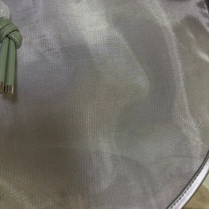 [BUNJANG] Acoc Mesh Shoulder Bag Silver / 아코크 네스트 메쉬 숄더백 실버
