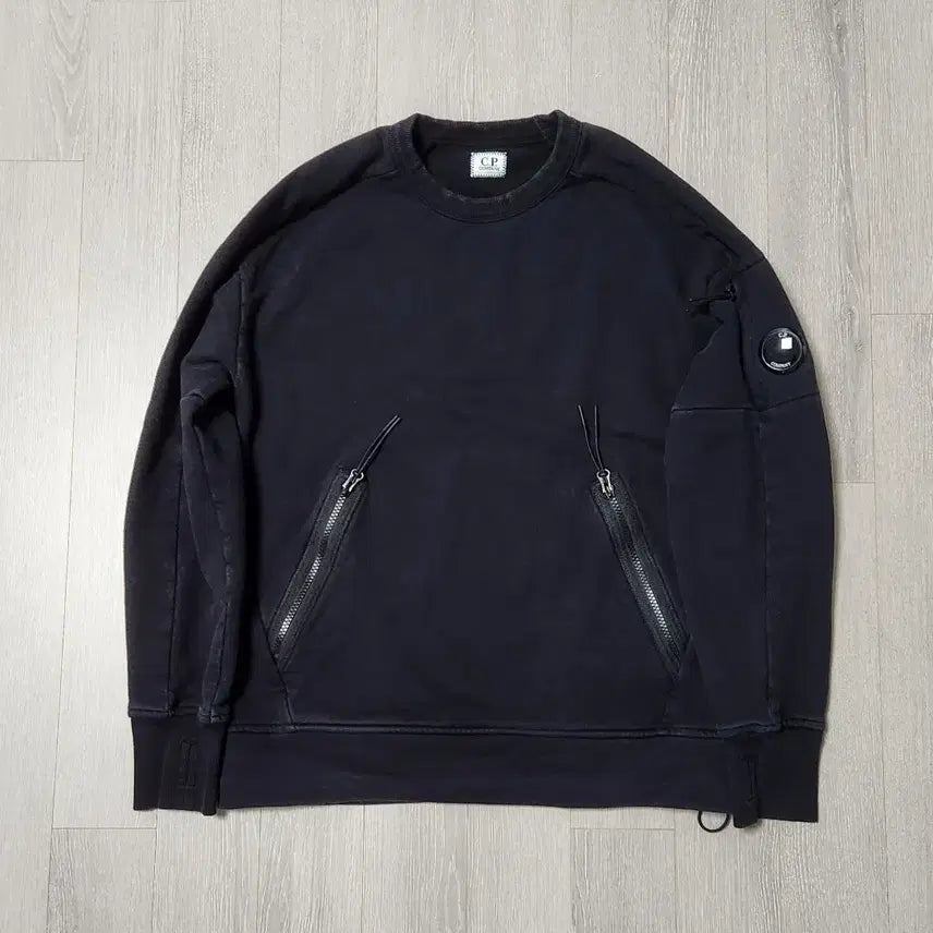 [BUNJANG] CP Company Sweatshirt Black M / CP컴퍼니 맨투맨 블랙 M // 씨피컴퍼니 스웻셔츠 남여공용