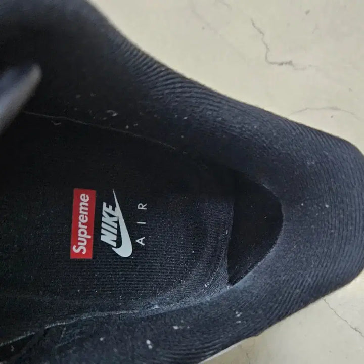 [BUNJANG] Nike Air Force 1 Supreme Black (US 10) / 280) 나이키 에어포스1 슈프림 블랙  280사이즈