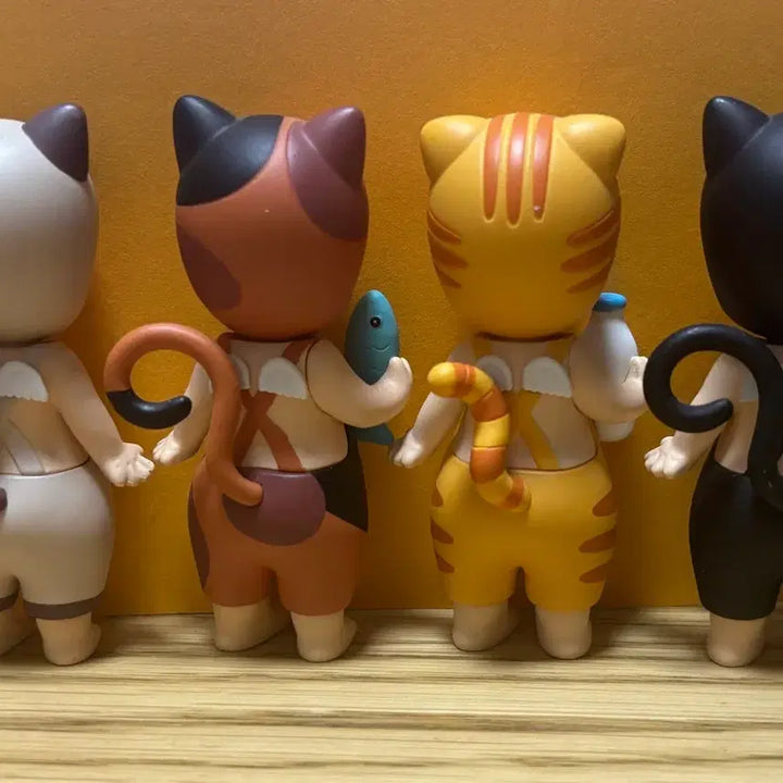 [BUNJANG] Sonny Angel Cat Life Set / 소니엔젤 캣라이프 4종 일괄