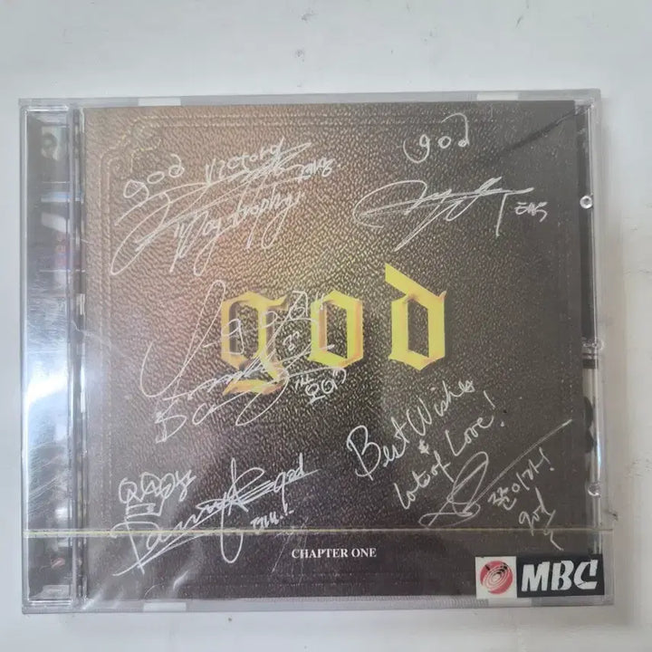 [BUNJANG] god 1st Album Chapter One Signed Sealed CD / god 1집 전원싸인 미개봉CD (Chapter One)