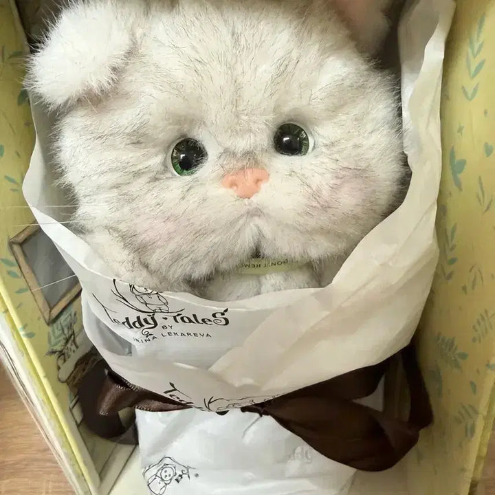[BUNJANG] Teddy Tales Dandelion Cat S Size Plush / 테디테일즈 새상품 민들레 고양이 S사이즈입니다:)