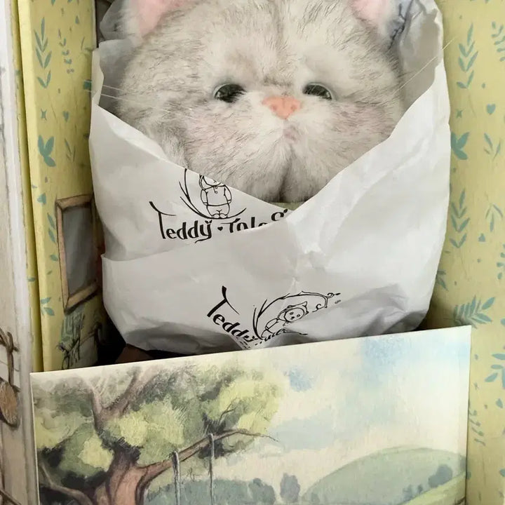 [BUNJANG] Teddy Tales Dandelion Cat S Size Plush / 테디테일즈 새상품 민들레 고양이 S사이즈입니다:)
